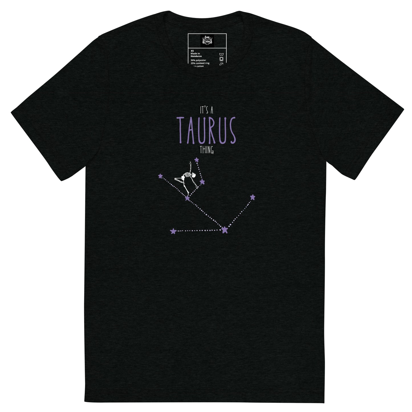 Zodiac Taurus Constilation Short sleeve t-shirt