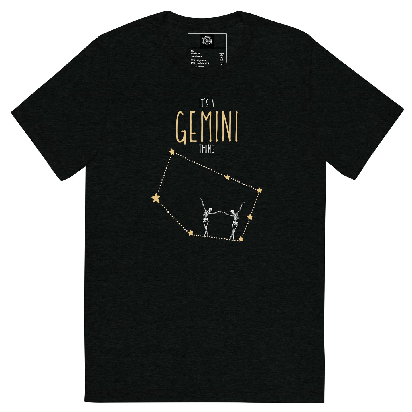 Zodiac Gemini constellation Short sleeve t-shirt